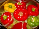 Paprikaschoten gefüllt - Rezept