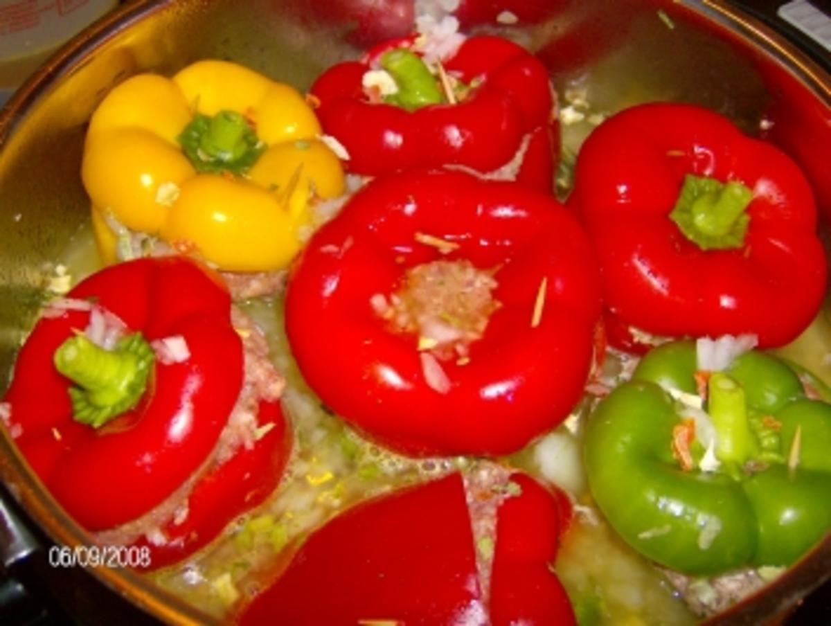 Paprikaschoten gefüllt - Rezept mit Bild - kochbar.de Paprikaschoten gefüllt - Rezept mit Bild - kochbar.de