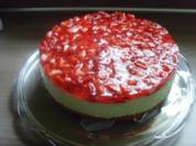 Waldmeister-Erdbeer-Torte - Rezept