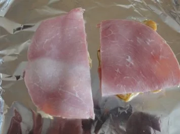 Überbackene Hähnchenschnitzel mit Erbsen-Kartoffel-Stampf - Rezept - Bild Nr. 3