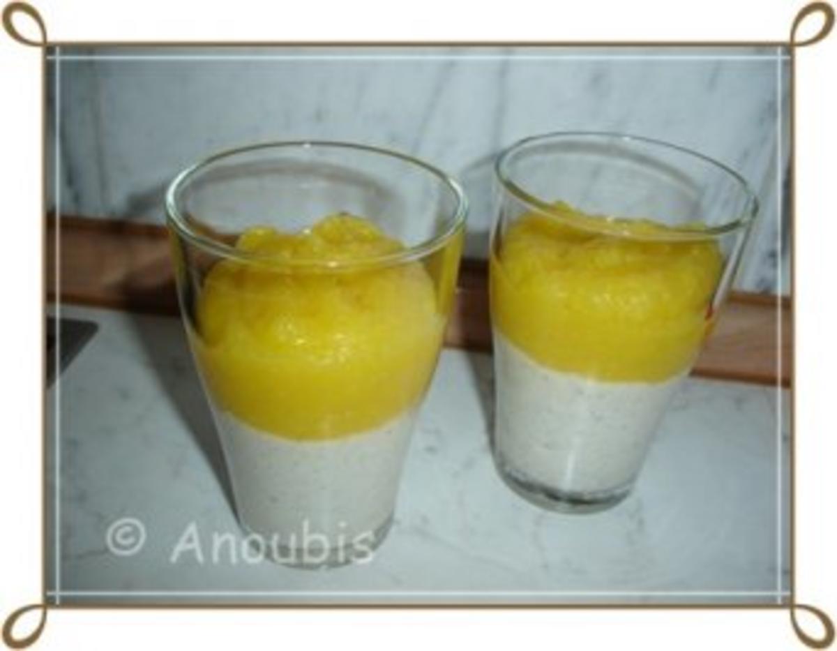 Dessert - "Froop" Joghurt mit Mango - Rezept