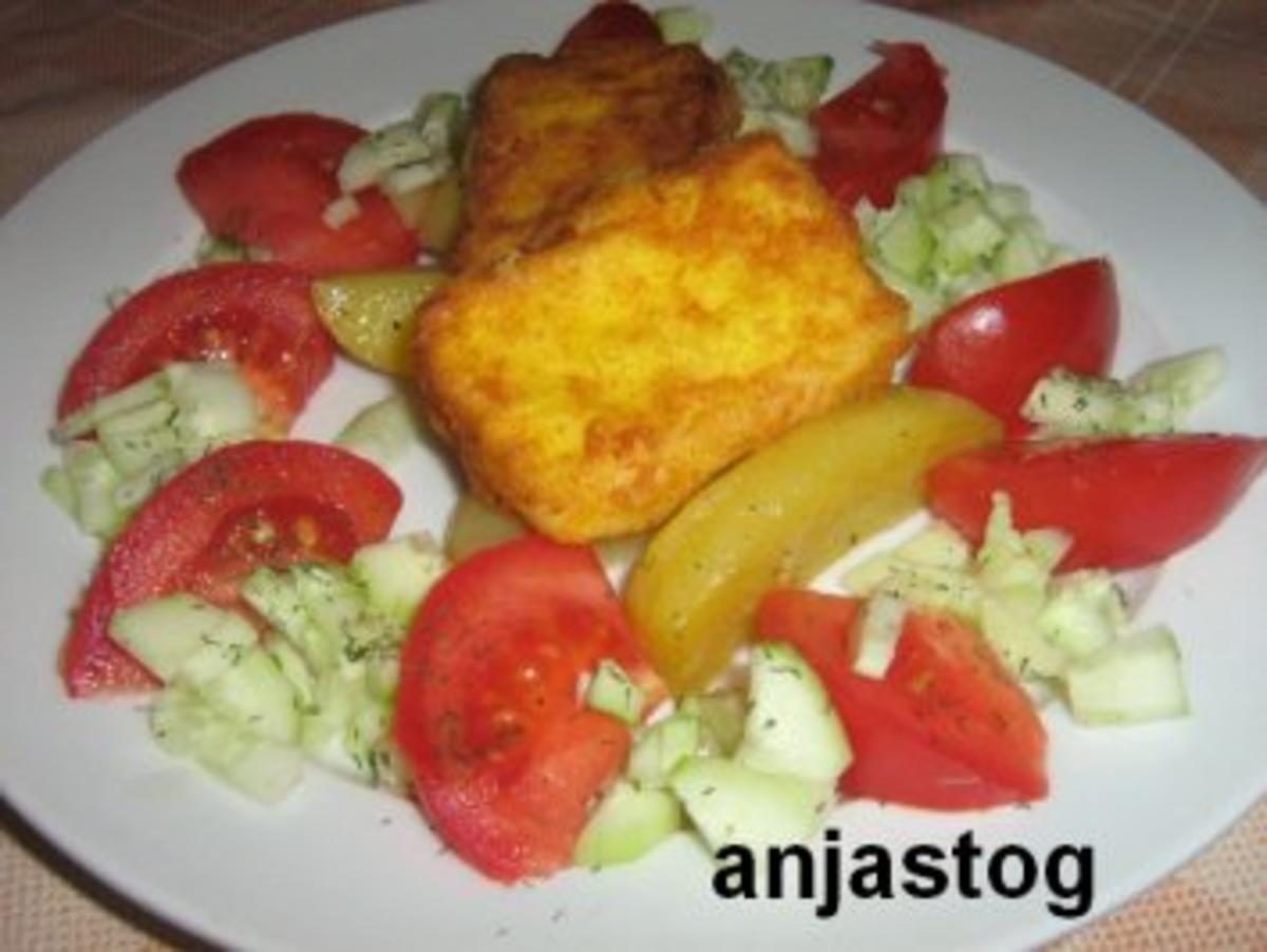 Panierter Käse - Rezept