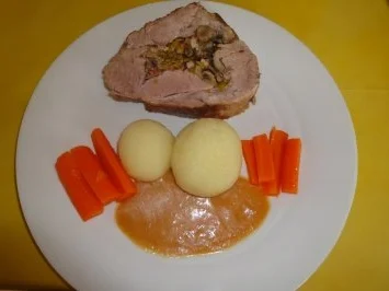 Gerollter Schweinekamm - Rezept