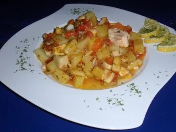 Rotbarsch-Gemüse-Pfanne - Rezept - Bild Nr. 8