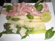 Spargel grün weiß - Rezept