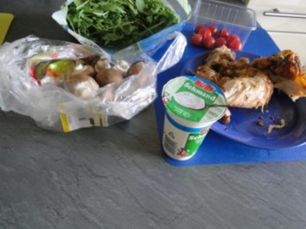 Reste von meinem Spargelsalat - einfach - 45 kcal/100g