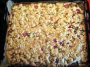 Rhabarberkuchen vom Blech - Rezept