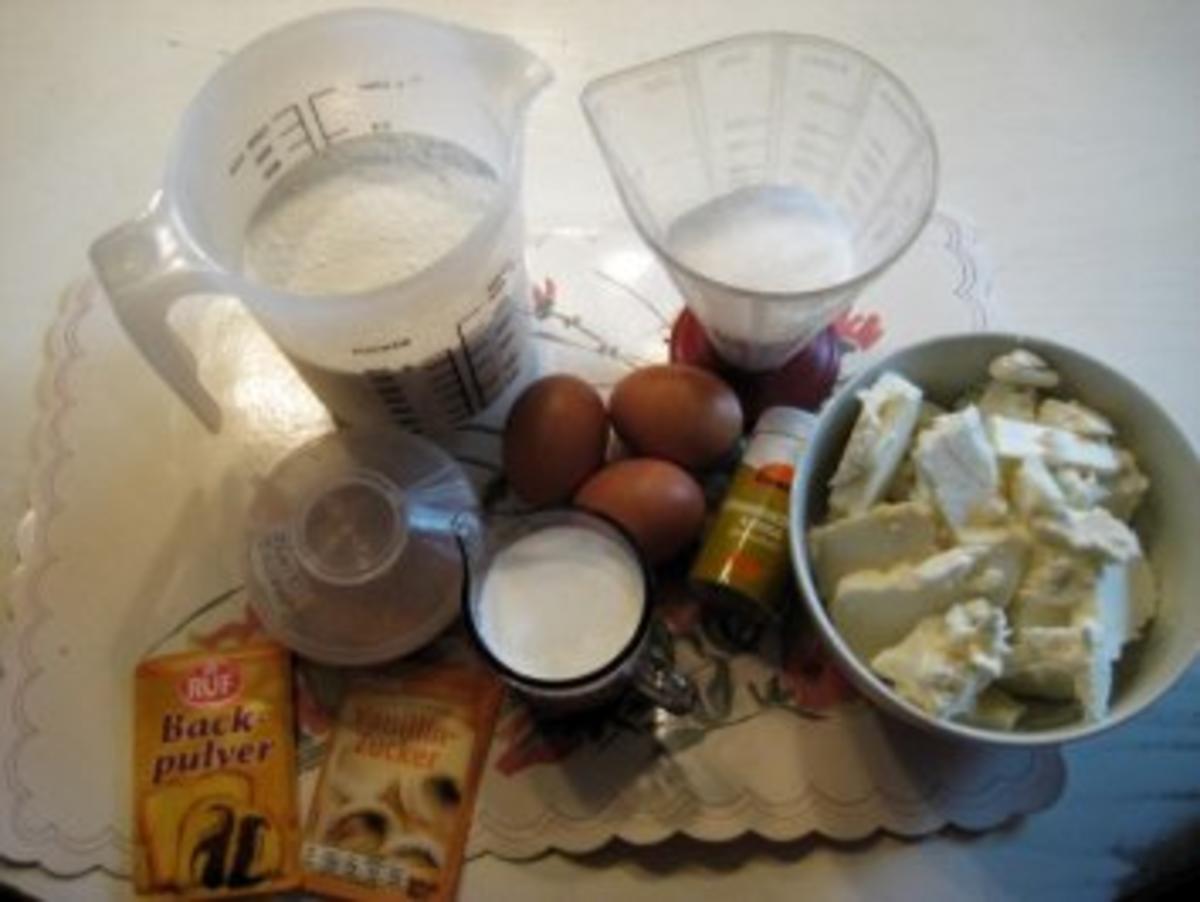 Rhabarberkuchen vom Blech - Rezept - Bild Nr. 2
