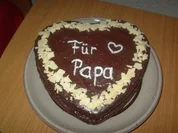 Vatertagsherz - Rezept