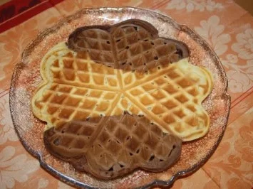 Rezept: "Gefleckte" Waffeln Bild Nr. 2 "Gefleckte" Waffeln - Rezept - Bild Nr. 2