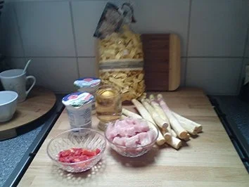 Rezept: Puten-Spargel -Pfanne Puten-Spargel -Pfanne - Rezept