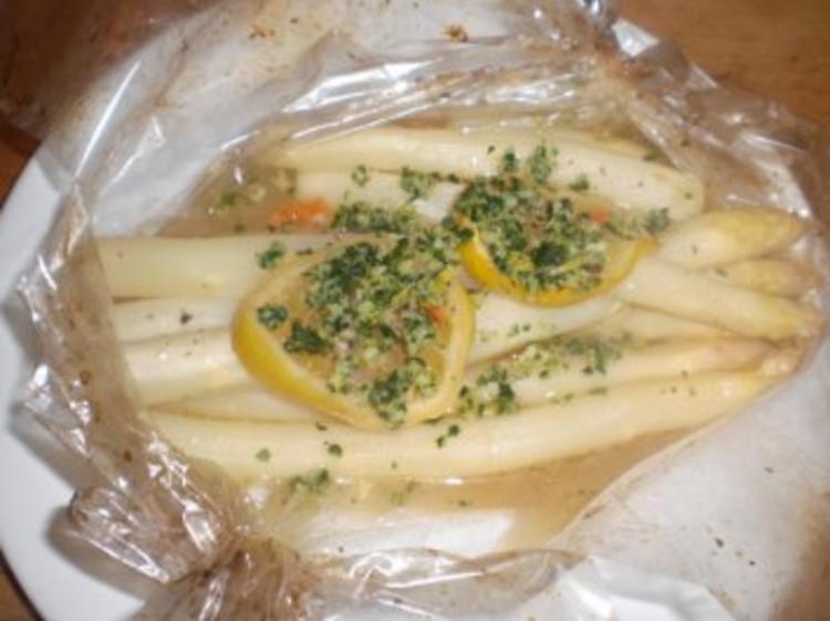 Spargel aus dem Bratschlauch - Rezept mit Bild - kochbar.de