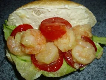 Rezept: Garnelen-Burger Bild Nr. 6 Garnelen-Burger - Rezept - Bild Nr. 6