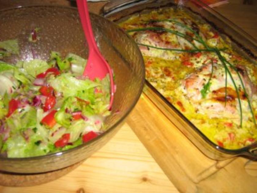 Cordon bleu aus dem Ofen - einfach - 136 kcal/100g