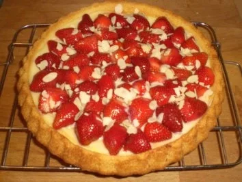 Rezept: Erdbeerkuchen Erdbeerkuchen - Rezept