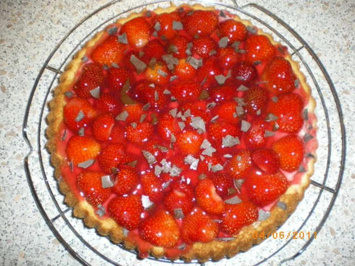 Erdbeerkuchen - Rezept - Bild Nr. 8