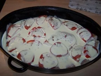 Rezept: Rotbarsch unter Senfsahne Bild Nr. 5 Rotbarsch unter Senfsahne - Rezept - Bild Nr. 5