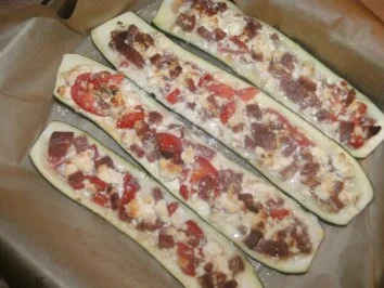 Feta trifft Zucchini - Rezept