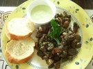 gebratene Champignons - Rezept