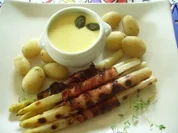 Spargel,gegrillt - Rezept