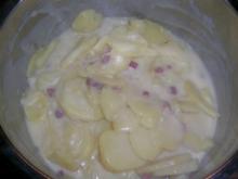 Bechamelkartoffeln - eine leckere Beilage oder aber auch nur "Pur" mit Salat - Rezept
