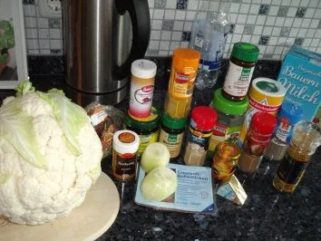 Blumenkohlsuppe mit Curry - Rezept - Bild Nr. 4