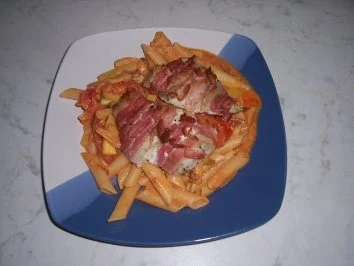 Rezept: Zucchini -Pasta mit Fisch Bild Nr. 5 Zucchini -Pasta mit Fisch - Rezept - Bild Nr. 5