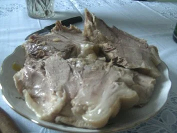 Rezept: Saure Sülze ( Eisbeinsülze ) Bild Nr. 4 Saure Sülze ( Eisbeinsülze ) - Rezept - Bild Nr. 4