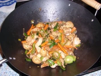 Teriyaki-Hähnchen mit Bratgemüse - Rezept - Bild Nr. 5