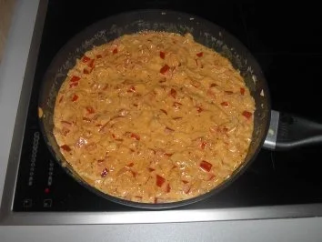 Putenkasseler mit Paprikasauce - Rezept