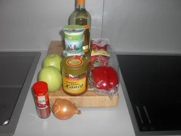 Putenkasseler mit Paprikasauce - Rezept - Bild Nr. 4