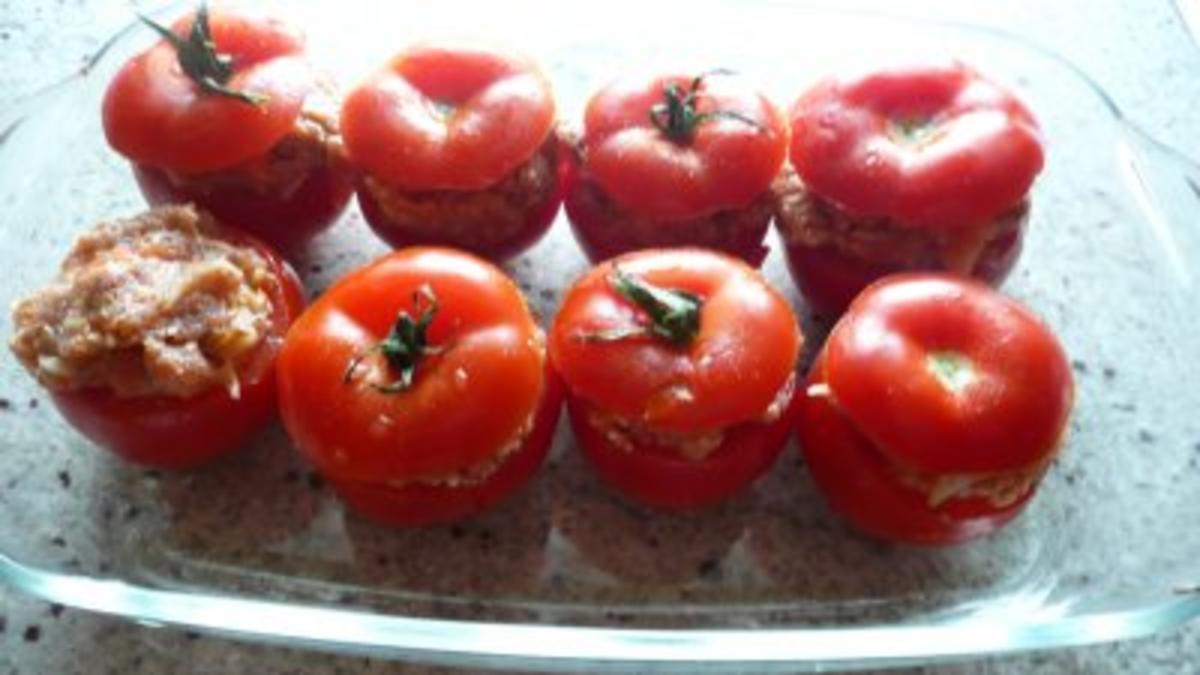 Tomaten mit Hackfüllung - Rezept - Bild Nr. 2