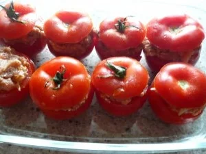 Tomaten mit Hackfüllung - Rezept - Bild Nr. 2