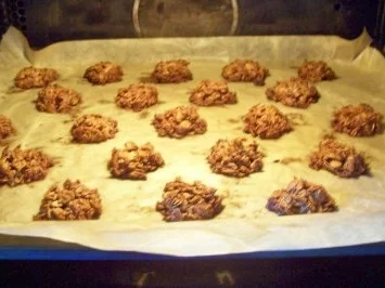 Backen: Schoko-Haferflocken-Häufchen - Rezept - Bild Nr. 6