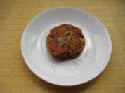 Auberginen Käse Laibchen - Rezept