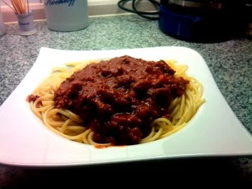 Rezept: Spagetti Bolongnese Spagetti Bolongnese - Rezept