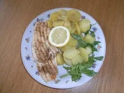 Alpenlachs mit gerösteten Kartoffeln - Rezept