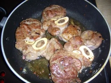 Rezept: Kalbshaxe Bild Nr. 3 Kalbshaxe - Rezept - Bild Nr. 3