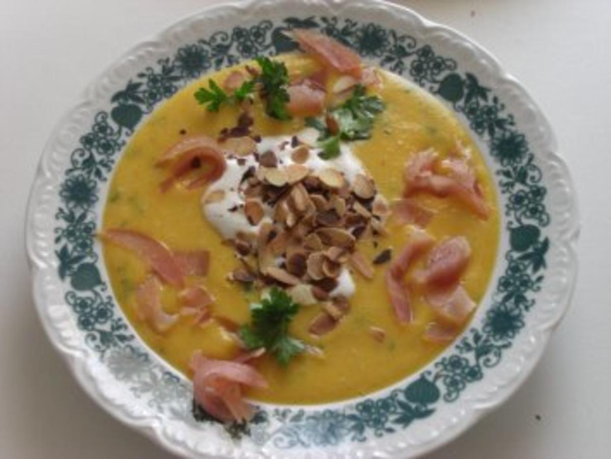 Möhren - Cremesuppe - Rezept