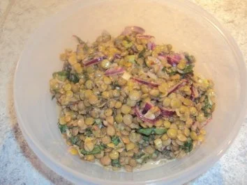 Linsensalat aus dem Orient - Rezept