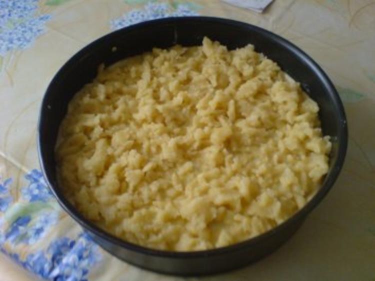Rhabarber Pudding Kuchen - einfach - 52 kcal/100g