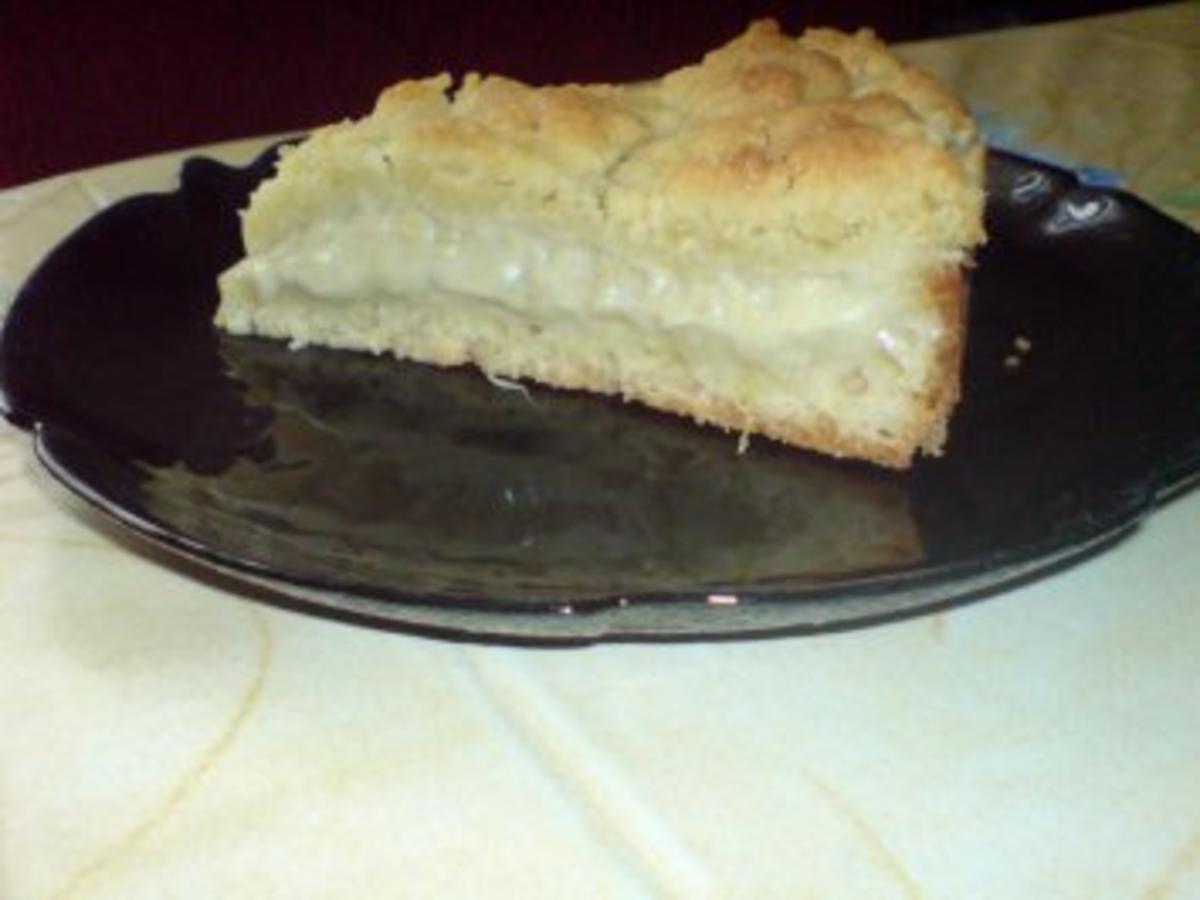 Rhabarber Pudding Kuchen - einfach - 52 kcal/100g
