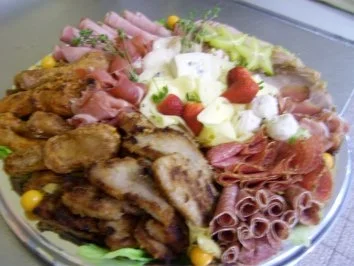 Meine Geburtstagsplatte - Rezept