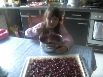 Kirschkuchen mit Baiserdecke - Rezept - Bild Nr. 10