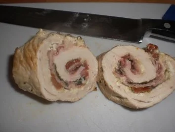 Putenröllchen im eigenen Saft geschmort - Rezept