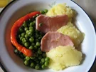 Rezept: Erbsen mit Schinken Erbsen mit Schinken - Rezept