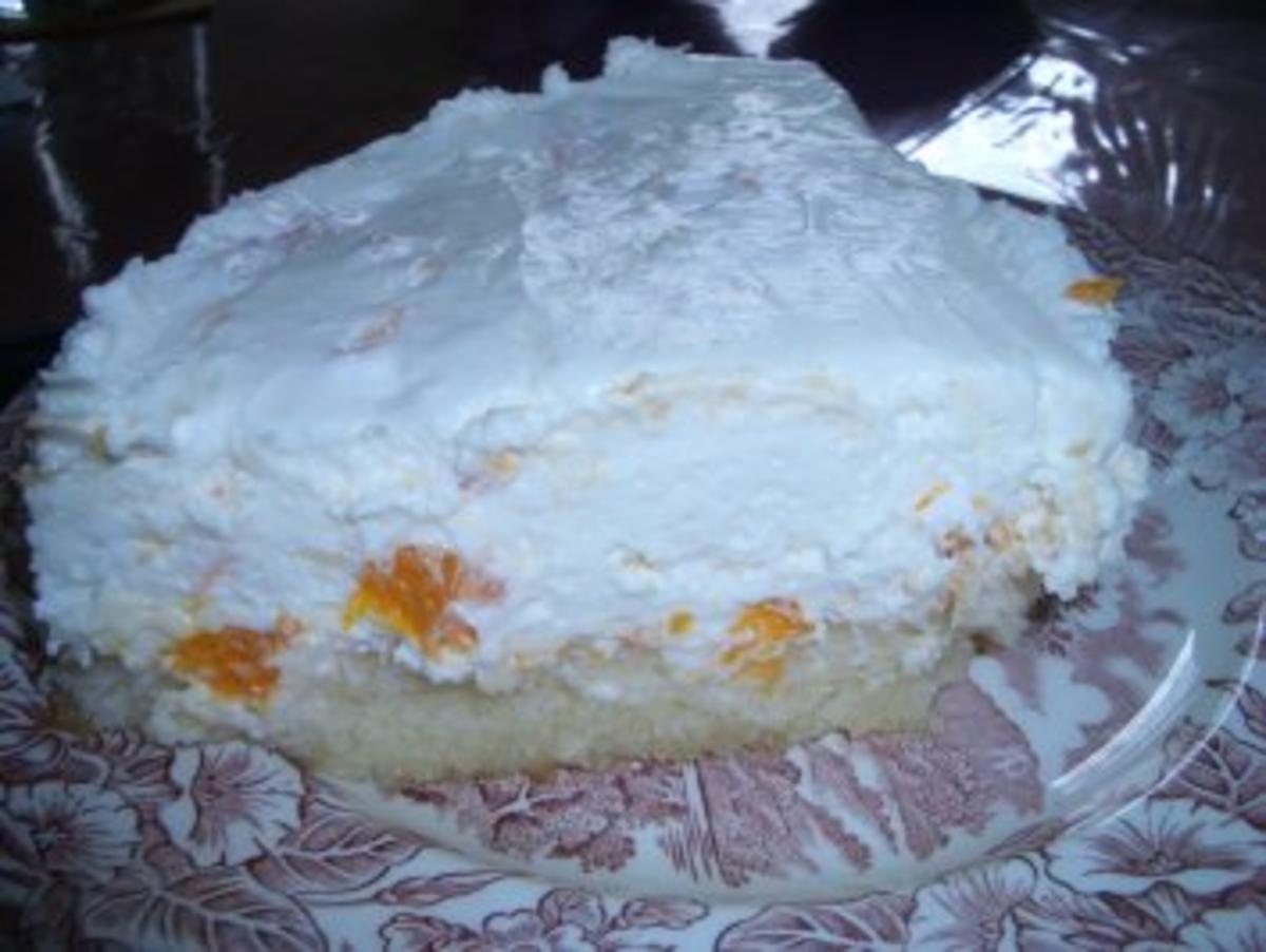 Bilder für Schnelle Käse Sahne Torte mit Mandarinen - Rezept