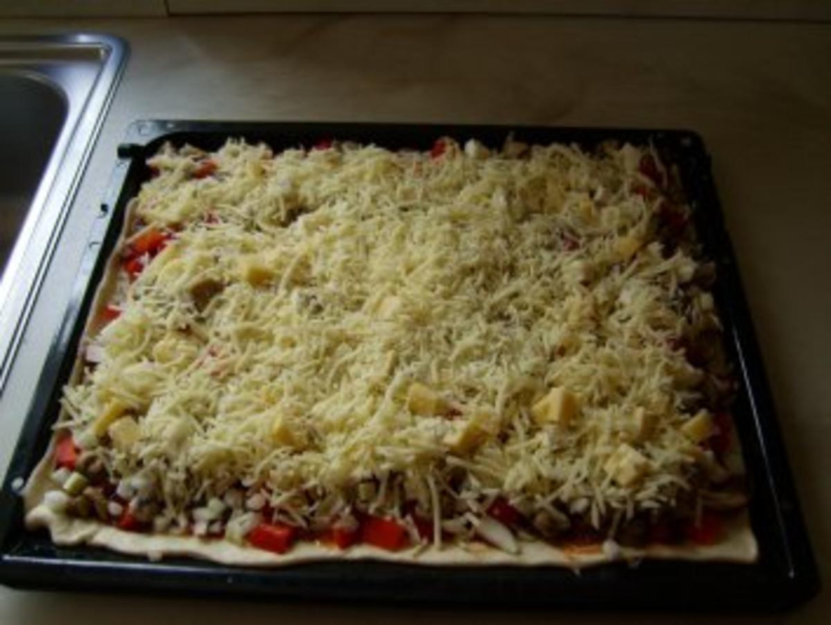 eine schnelle Pizza für die Kids - Rezept - Bild Nr. 8