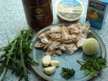 Rezept: Hähnchen mit Oliven Bild Nr. 2 Hähnchen mit Oliven - Rezept - Bild Nr. 2