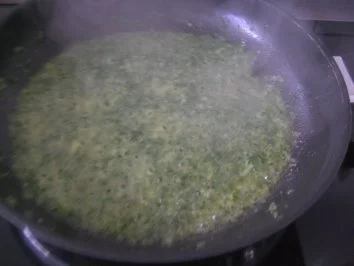 Bärlauch-Zwiebelsoße mit - Rezept - Bild Nr. 5